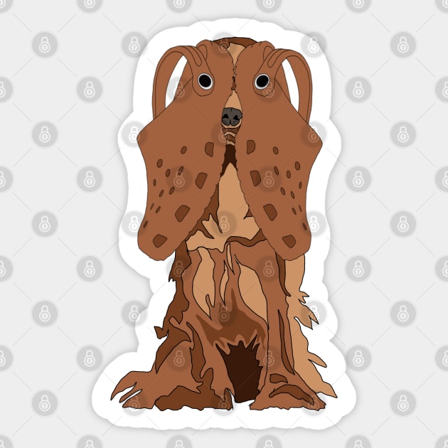 Croc-er Spaniel Sticker by Daledoomevans